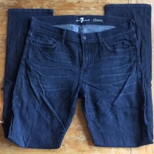 7 for all mankind Slimmy Jeans w34 Used